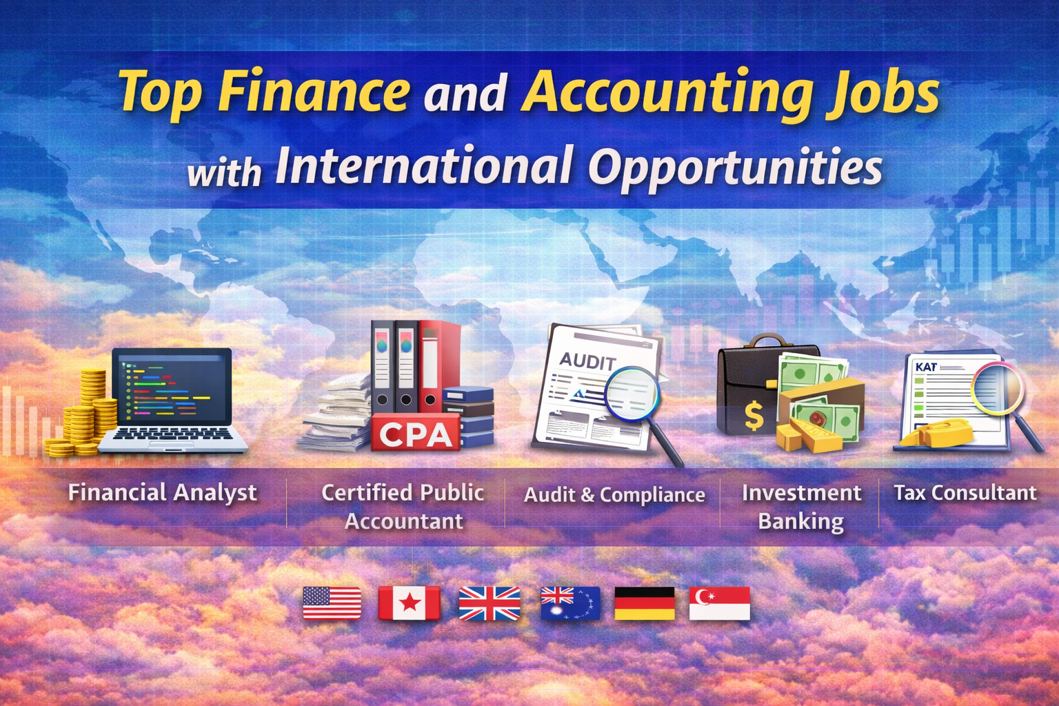 Top Finance and Accounting Jobs with International Opportunities