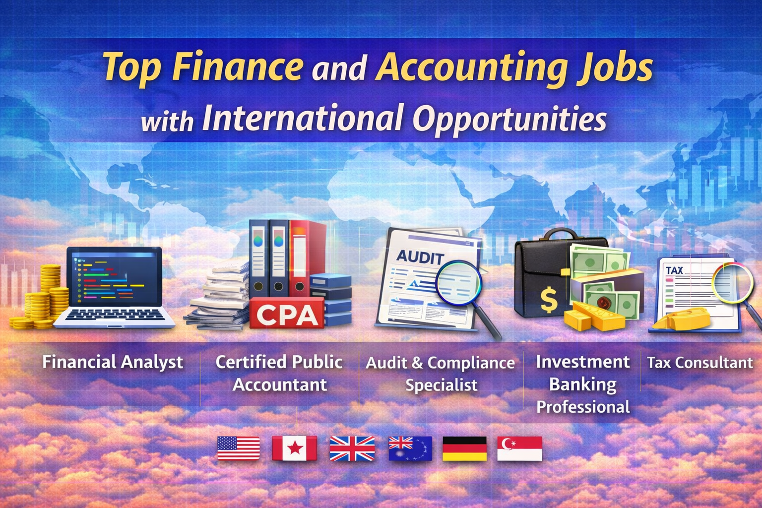 Top Finance and Accounting Jobs with International Opportunities