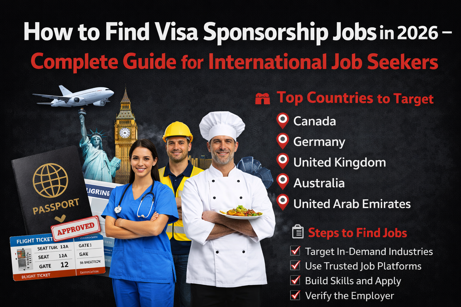 How to Find Visa Sponsorship Jobs in 2026 – Complete Guide for International Job Seekers