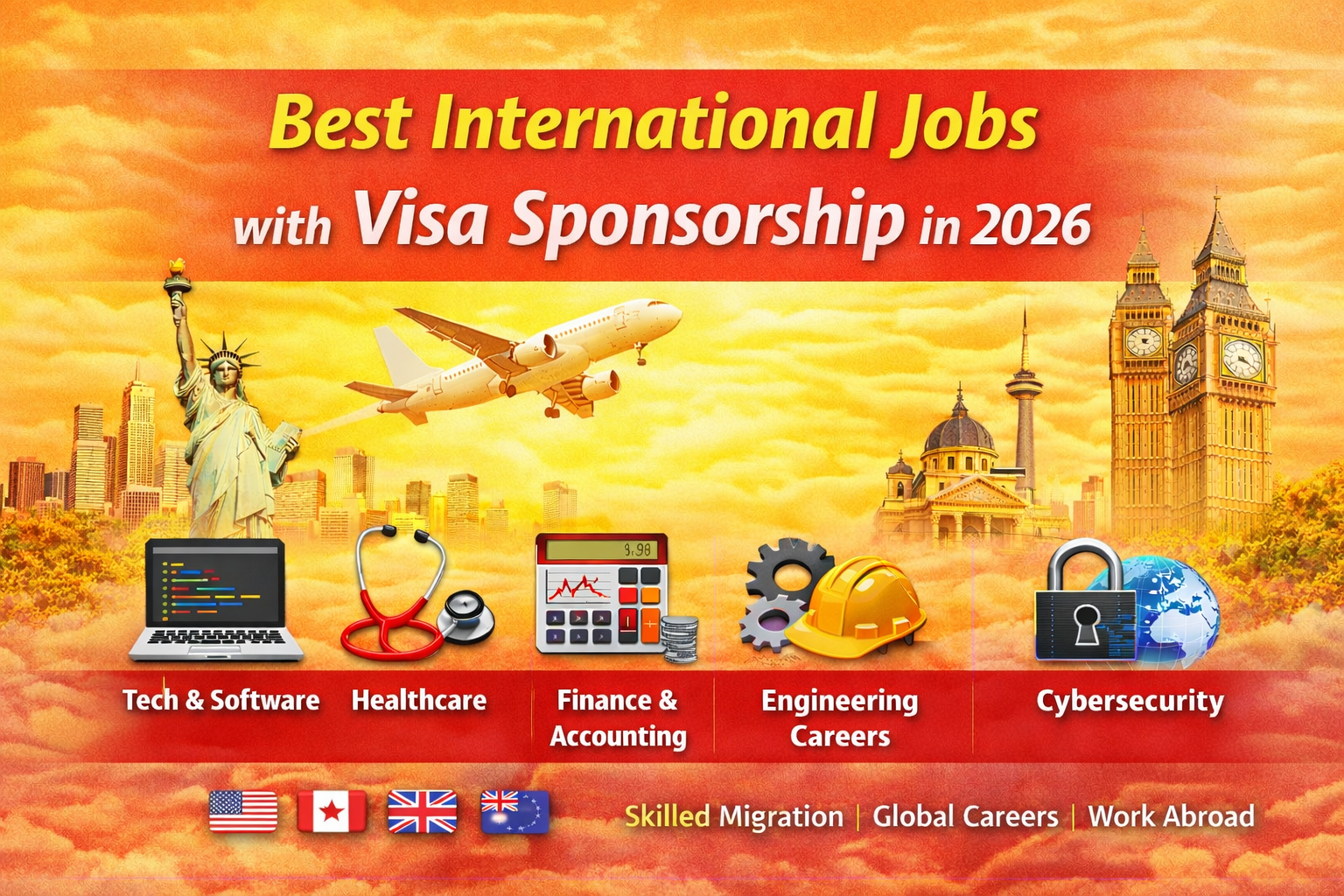 Best International Jobs with Visa Sponsorship in 2026