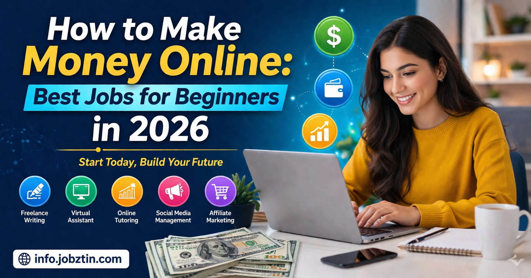 How to Make Money Online: Best Jobs for Beginners in 2026