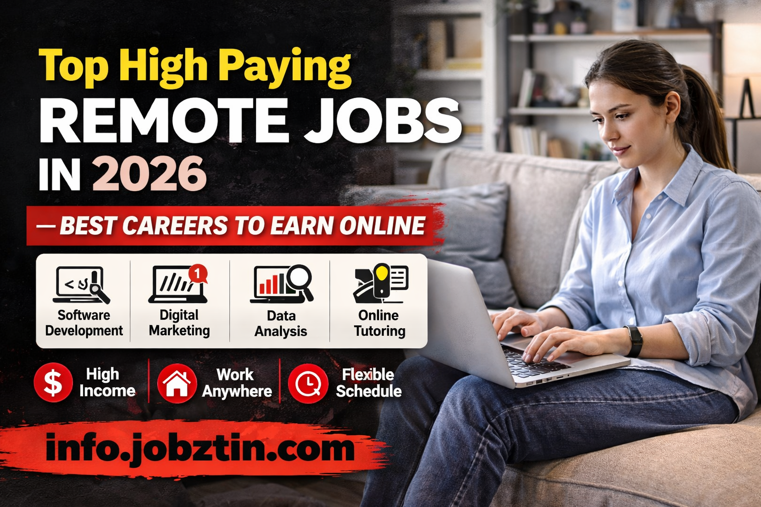 Top High Paying Remote Jobs in 2026 – Best Careers to Earn Online