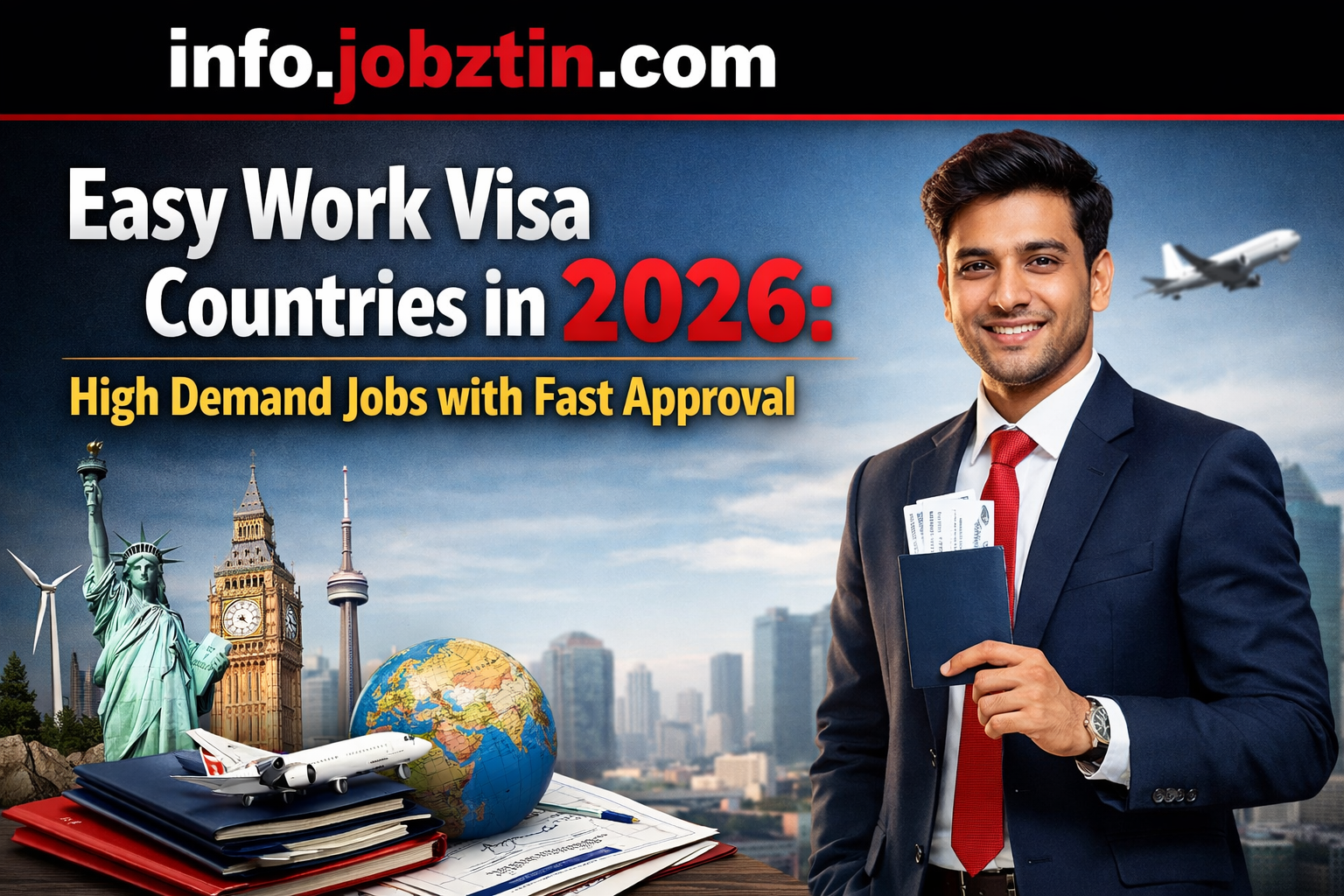 Easy Work Visa Countries in 2026: High Demand Jobs with Fast Approval