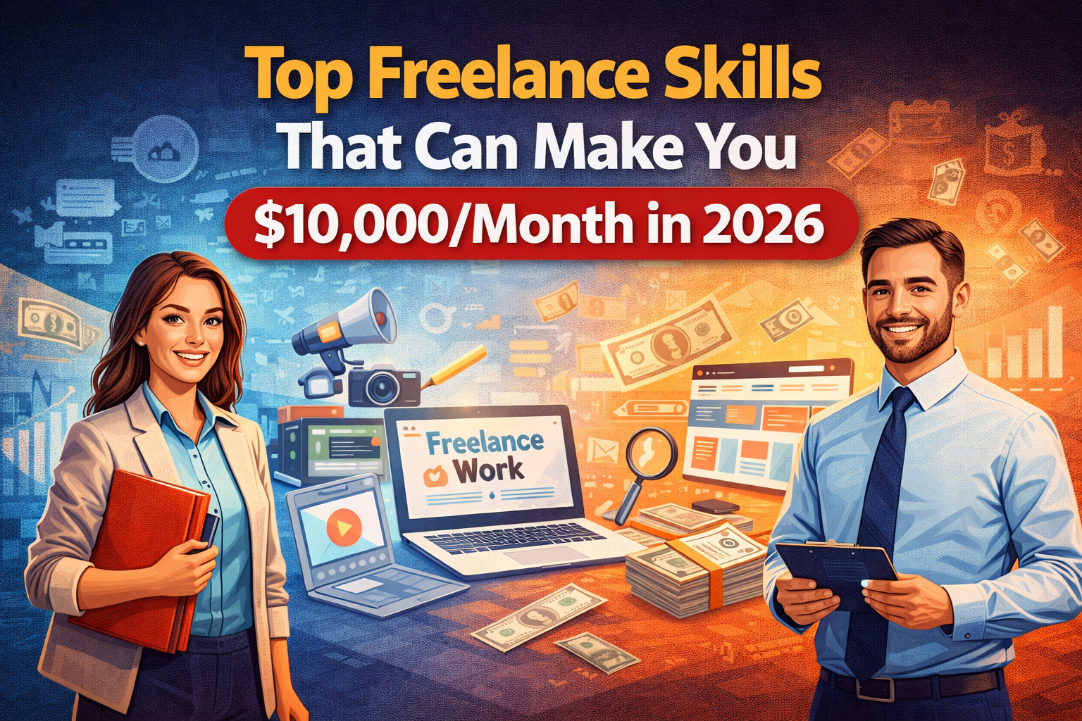 Top Freelance Skills That Can Lead to High Monthly Income in 2026